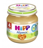 Пюре Hipp Абрикос. Моё первое пюре, 80г.