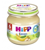 Пюре Hipp Банан. Моё первое пюре, 80г.