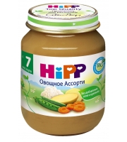 Пюре Hipp Овощное ассорти, 125 мл