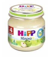 Пюре Hipp Яблоко. Моё первое пюре, 80г.