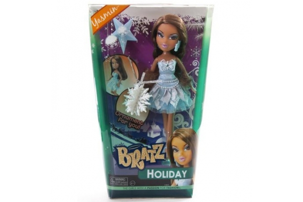 Кукла Bratz Праздничная с елочным украшением Жасмин