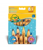 Толстые карандаши Crayola для малышей 8 шт