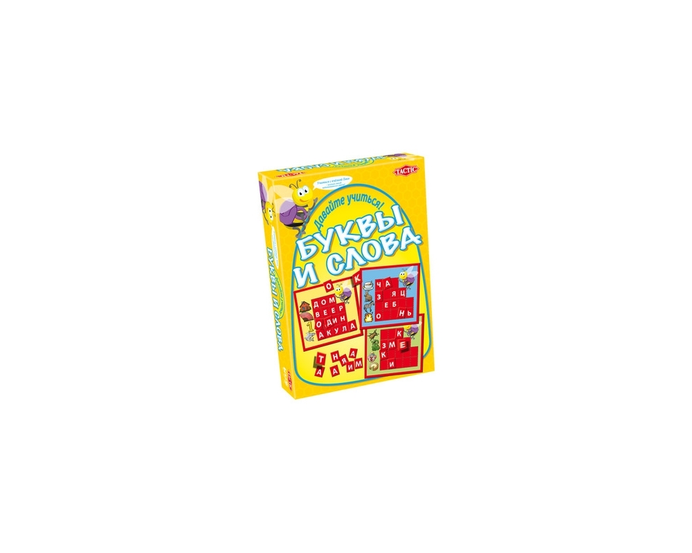Развивающая игра Tactic Games Учим буквы и слова