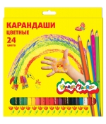 Карандаши цветные Каляка-Маляка 24 цвета