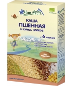 Каша безмолочная Fleur Alpine Organic пшенная и смесь з…