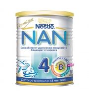 Сухая молочная смесь Nestle Premium Nan-4, 400г.