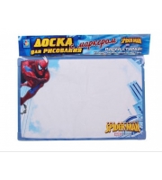 Доска для рисования Spider-Man, с маркером.