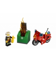 Конструктор Lego City Пожарный на мотоцикле 60000