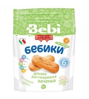 Печенье Bebi Premium Бебики без глютена с 6 мес. 180 гр.