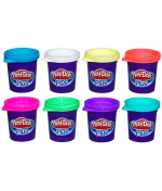 Пластилин Play-Doh «Plus» в банках 8 цветов