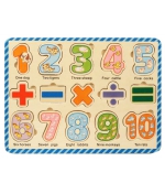 Игрушка для детей цифры, Папа Карло