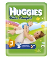 Huggies Ultra Comfort 5-9кг (21шт.)