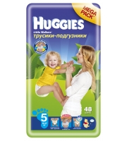 Трусики Huggies Little Walkers 13-17 кг, 48 шт