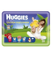Трусики Huggies Little Walkers Jumbo 16-22 кг, 30 шт