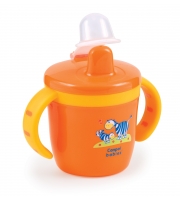 Поильник Canpol babies с пластиковой крышкой для носика, 200 мл