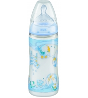 Бутылочка Nuk &quot;Baby Blue&quot; с силиконовой соской с рождения 300 мл.