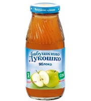 Сок Бабушкино Лукошко Яблоко с 3 мес. 200 мл. б/сах.