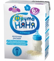 Молочная каша Фрутоняня рисовая с 6 мес. 200 гр.