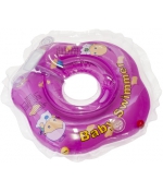 Круг для купания на шею BabySwimmer 0-24 мес. в ассорти…