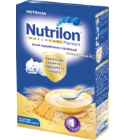 Каша Nutrilon молочная, пшеничная с печеньем с 5 мес. 225 гр.