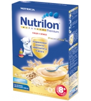 Каша Nutrilon молочная 4 злака (пшеница, пшенка, овсянка, рис) с 10 мес. 225 гр.
