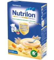 Каша Nutrilon молочная, пшенично-рисовая с фруктами с 6 мес. 225 гр.