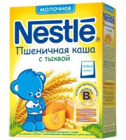 Каша Nestle пшеничная с тыквой 250 гр. мол.