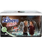 Подгузники-трусики Libero Up&Go Maxi Plus 10-14 кг 30 шт.