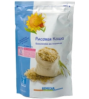 Каша Remedia рисовая с 4 мес. 200 гр. б/мол.