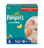 Подгузники Pampers Active Baby 7-14 кг , 162 шт