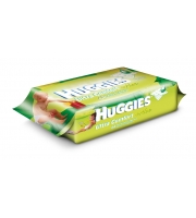 Салфетки  влажные Huggies Ultra Comfort с алое 64 шт