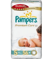 Pampers Premium Care 11-25 кг (56 шт.)