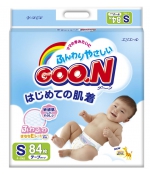 Подгузники Goo.N S (4-8 кг) 84 шт.