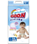Подгузники Goo.N L (9-14 кг) 54 шт.