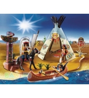 Игровой набор Playmobil &quot;Лагерь индейцев&quot;