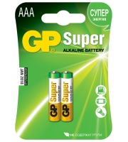 Элемент питания GP 24A (LR03) BL2/ВС2 (ААА) 2шт