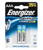 Элемент питания Energizer Max AAA 2шт.