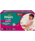 Трусики-подгузники Pampers Active Girl (12-18 кг)96 шт.