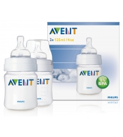 Бутылочки Avent-Philips для кормления, полипропилен 2 шт, 125 мл