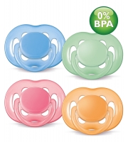 Пустышка силиконовая Avent FREEFLOW   BPA-Free 2шт