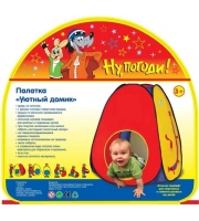 Детская игровая палатка ИГРАЕМ ВМЕСТЕ НУ, ПОГОДИ! 30*30*