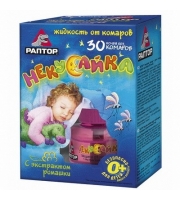 Жидкость Раптор Некусайка для защиты детей от комаров 30 ноч