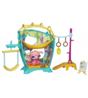 Игровой набор Littlest Pet Shop &quot;Студия обезьянки Минки&quot; Hasbro