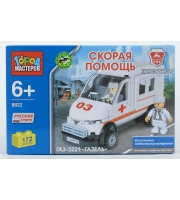 Конструктор &quot;Скорая помощь Газель&quot; Город Мастеров