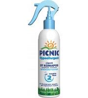 Спрей от комаров Picnic Hypoallergenic 180 мл.