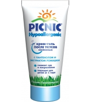Крем-гель после укусов насекомых с пантенолом Picnic Hypoallergenic 30 мл.