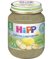 Пюре Hipp Кабачок с картофелем с 5 мес. 125 гр.