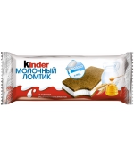 Пирожное Kinder «Молочный ломтик» Молоко и мед 28 г