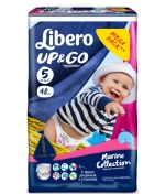 Подгузники Libero Up&Go 5 (10-14 кг) 48 шт.
