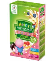 Каша Heinz Любопышка многоз/йог/слива/ябл/мал/чер 200г
